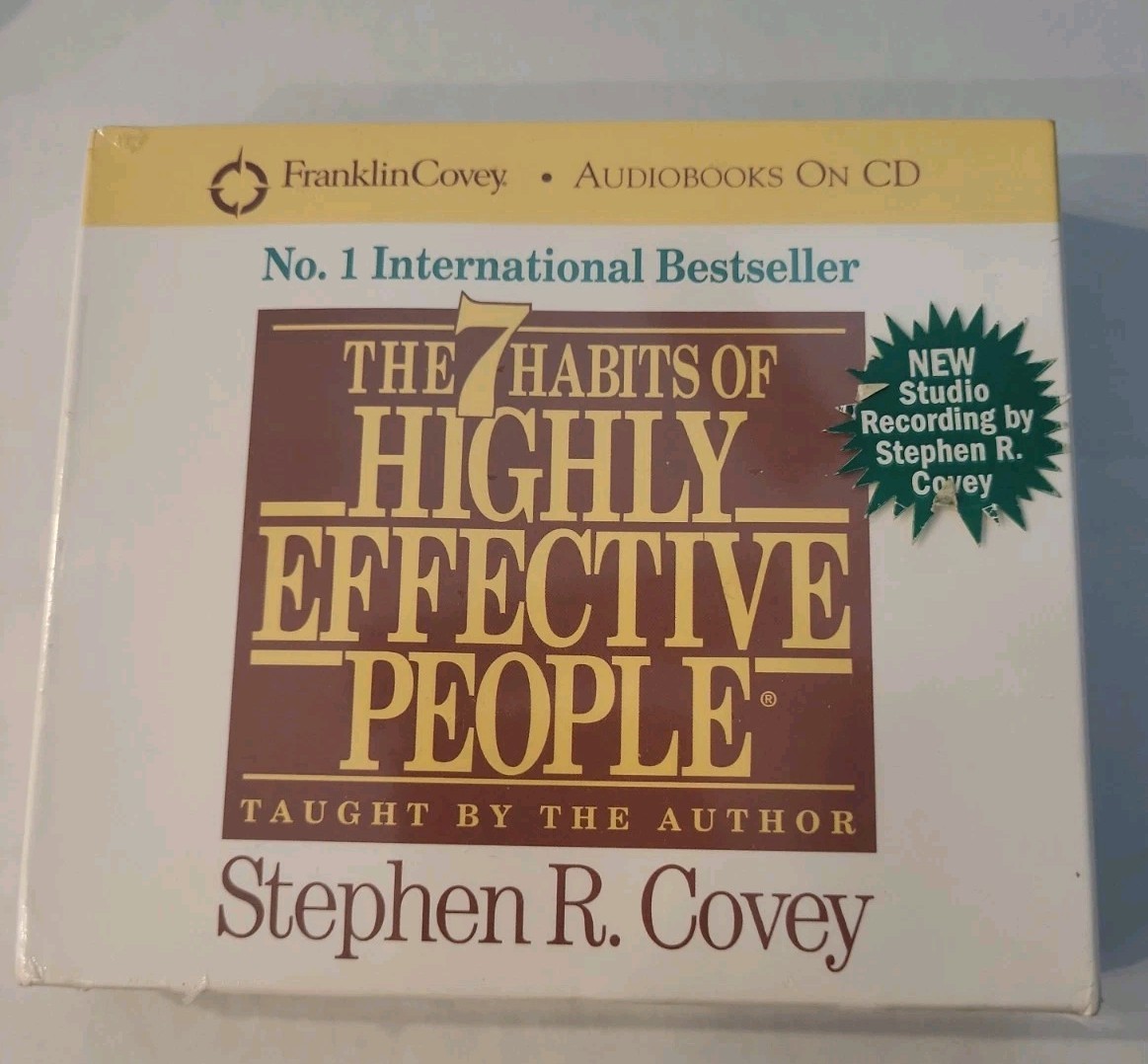 The 7 Habits of Highly Effective People Stephen R. Covey Audiobook CD NEW