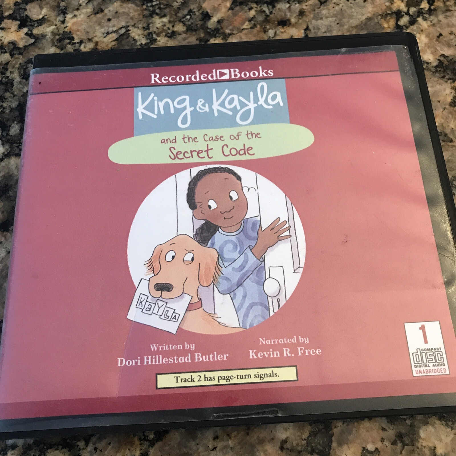 King and Kayla and The Case of The Secret Code/ Audio Book 1 Disc Kids