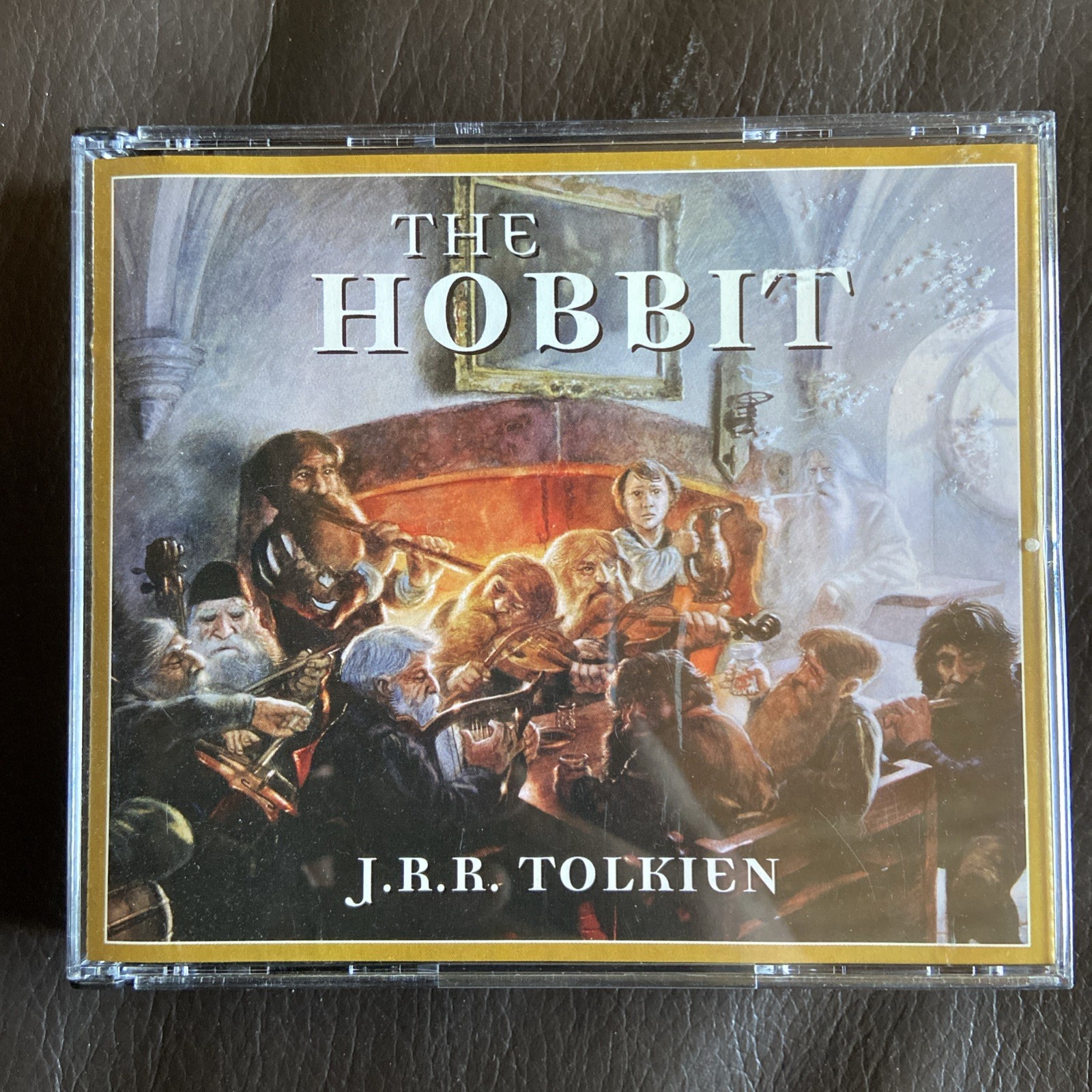 THE HOBBIT by J.R.R. TOLKIEN — CD 4 Disc Set W/Insert 2001 Highbridge 4 1/4 hrs
