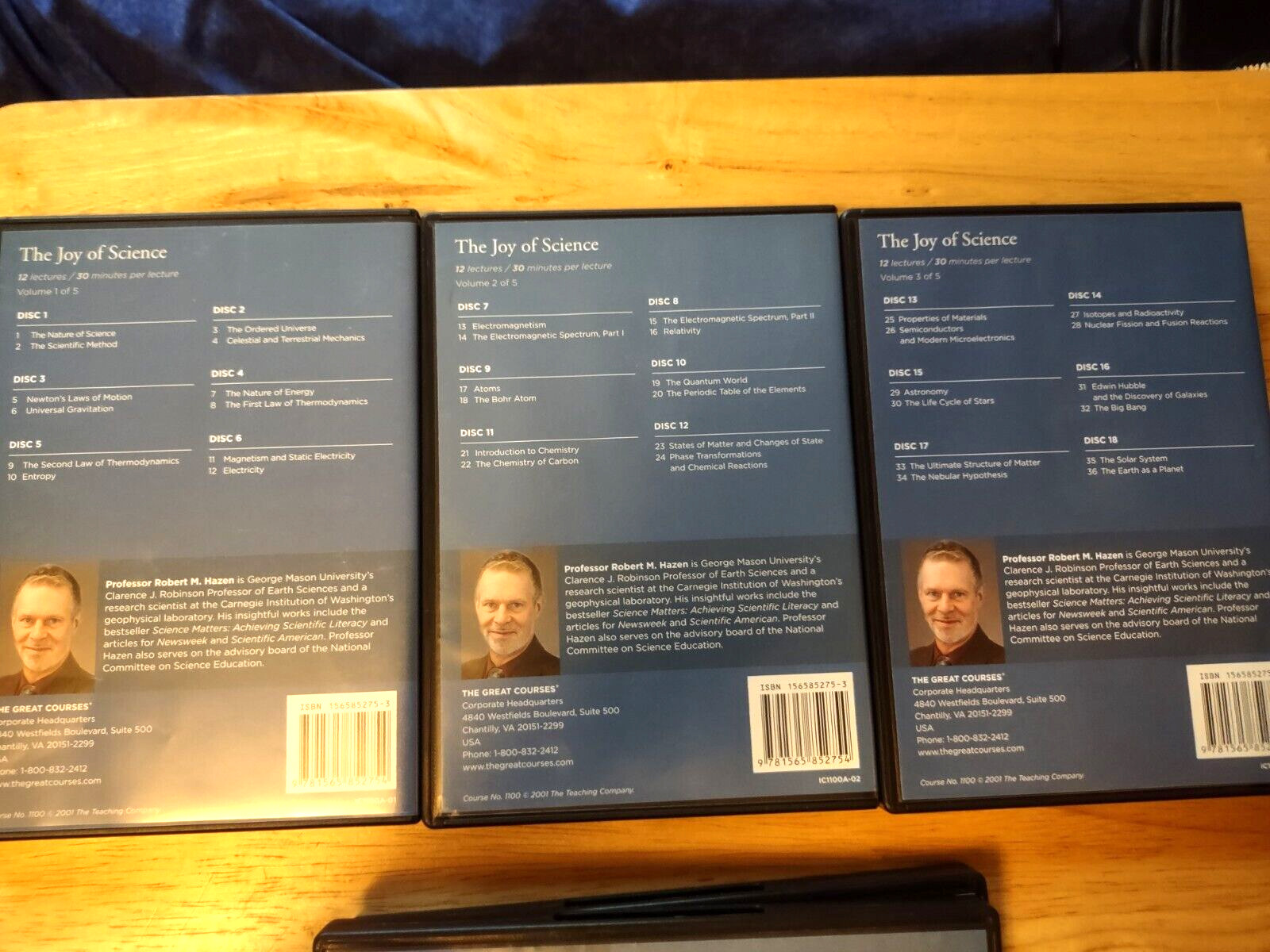 The Great Courses: «The Joy of Science: Science & Mathematics» 30 CDs + Book