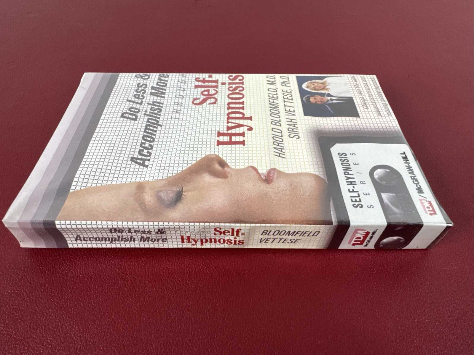Do Less & Accomplish More through Self-Hypnosis, Audio Cassette Tape, Sealed New