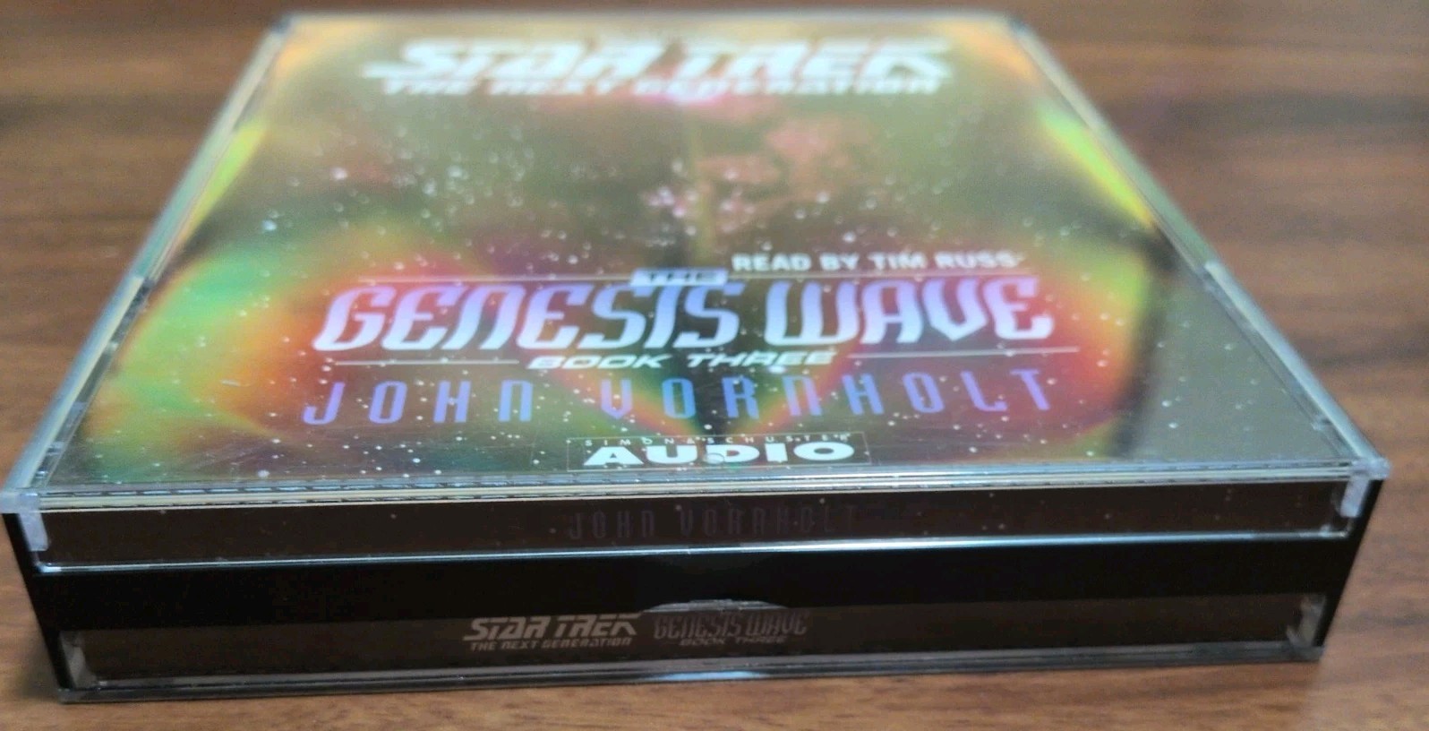 Star Trek the Next Generation: Genesis Wave Book 3 John Vornholt 3-CD Audiobook