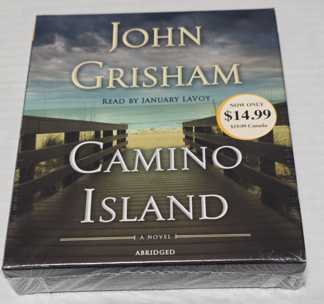 Camino Island : A Novel by John Grisham (2018, Compact Disc) NEW SEALED