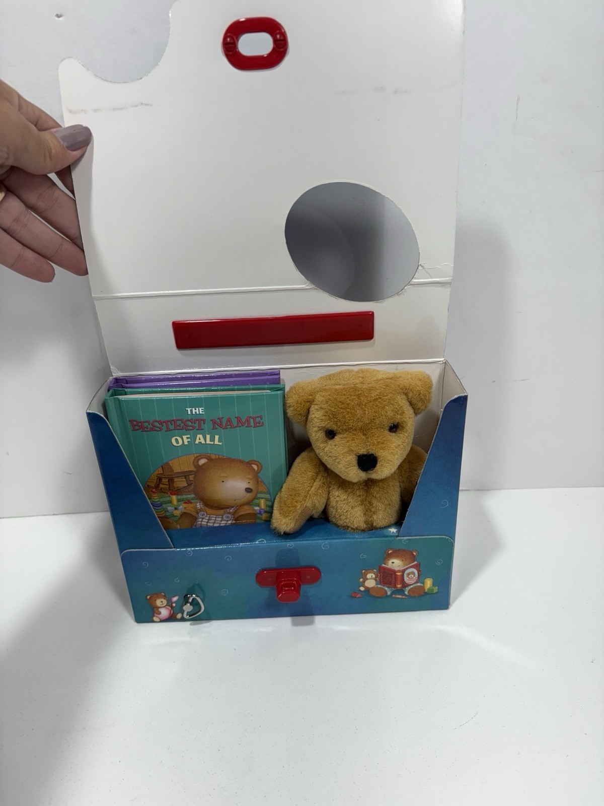 Tormont Publication Nighty Night Little Bear Music Box W/ Two Storybook Y2K 2000