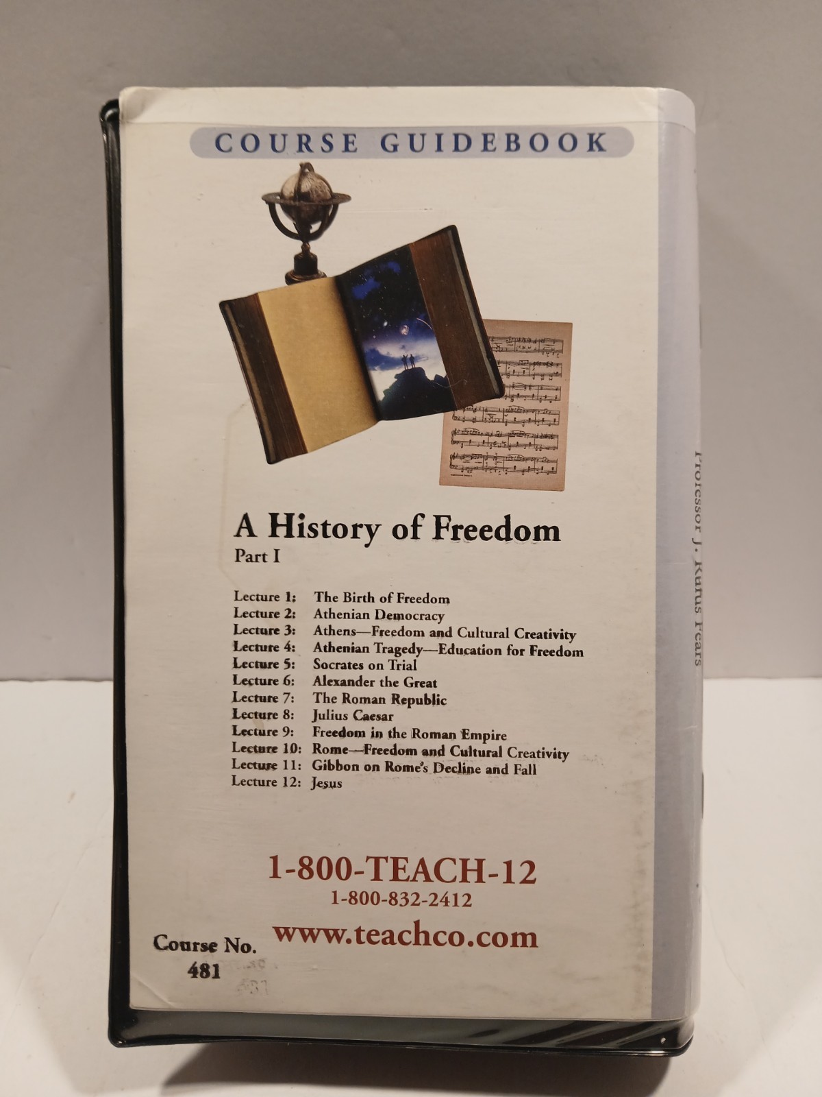 The Great Courses A HISTORY OF FREEDOM Part 1 — Course #481 Cassettes
