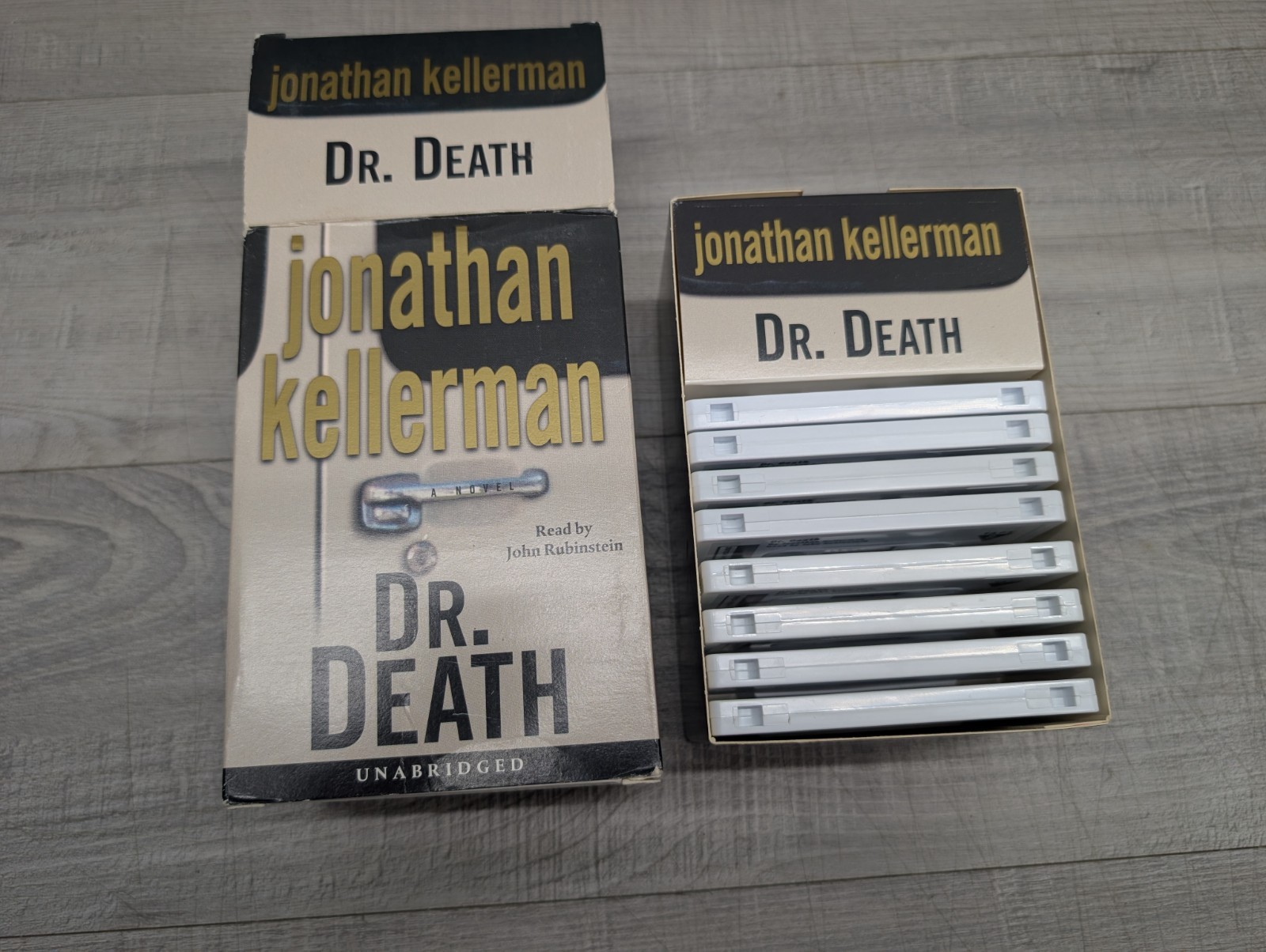 Jonathan Kellerman Lot Of 2 Audiobooks. Blood Test, Dr. Death