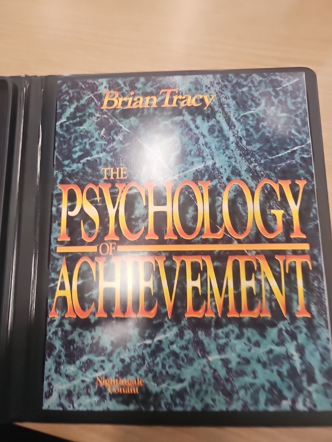 The Psychology of Achievement: Brian Tracy 7 Cassette Nightingale Conant