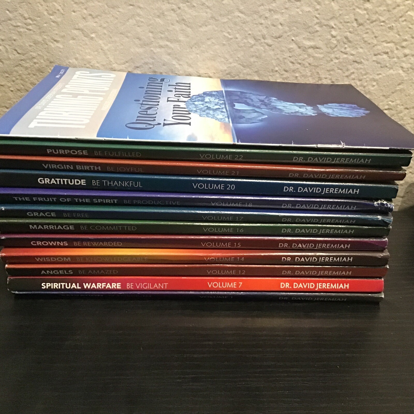 Lot of 12 Bible Strong Living Library CDs Dr. Jeremiah Vol 1,7,12,14-18,20-22