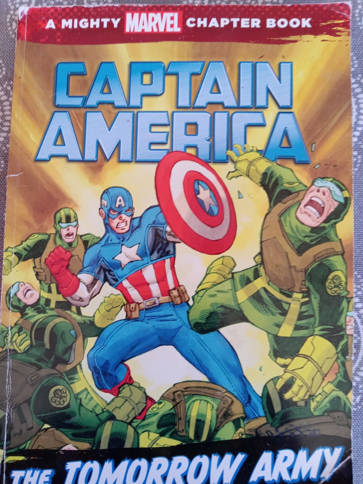 Captain America: The Tomorrow Army (A Mighty Marvel Chapter Book) Pre-owned