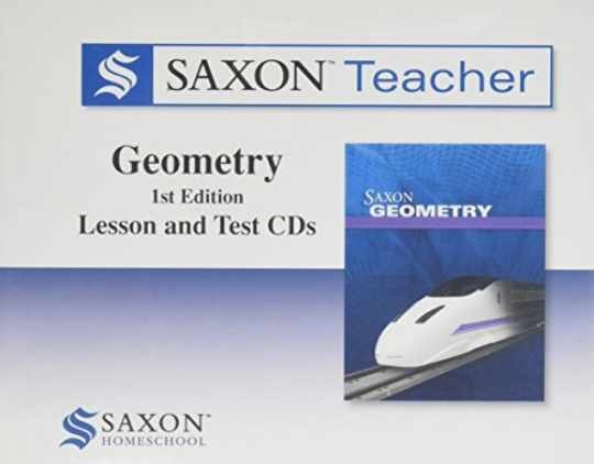 Saxon Teacher CD ROM: 1st Edition — Audio CD, by Saxon Publishers — Acceptable