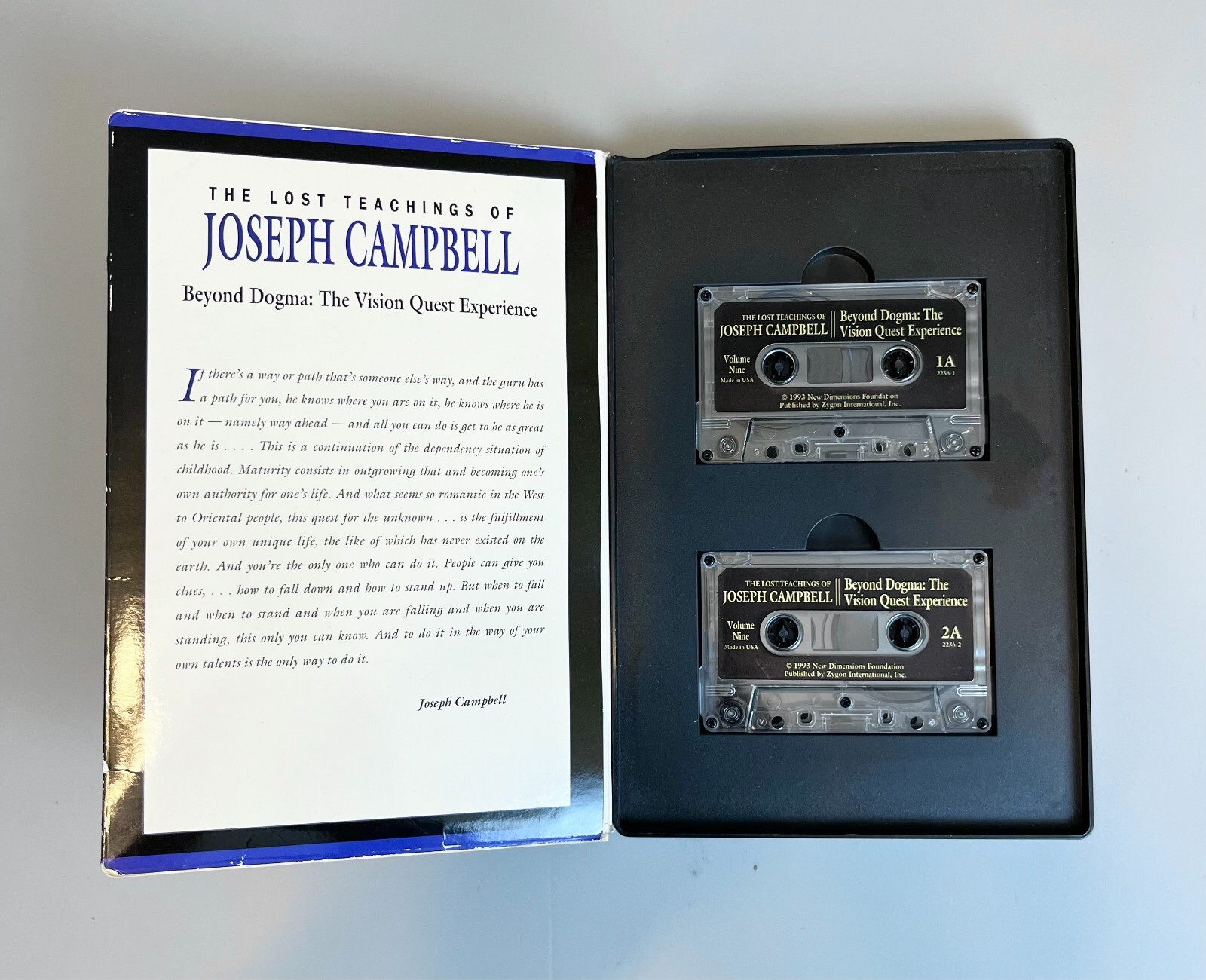 The Lost Teachings of Joseph Campbell Vol. 9 Beyond Dogma: The Vision Quest