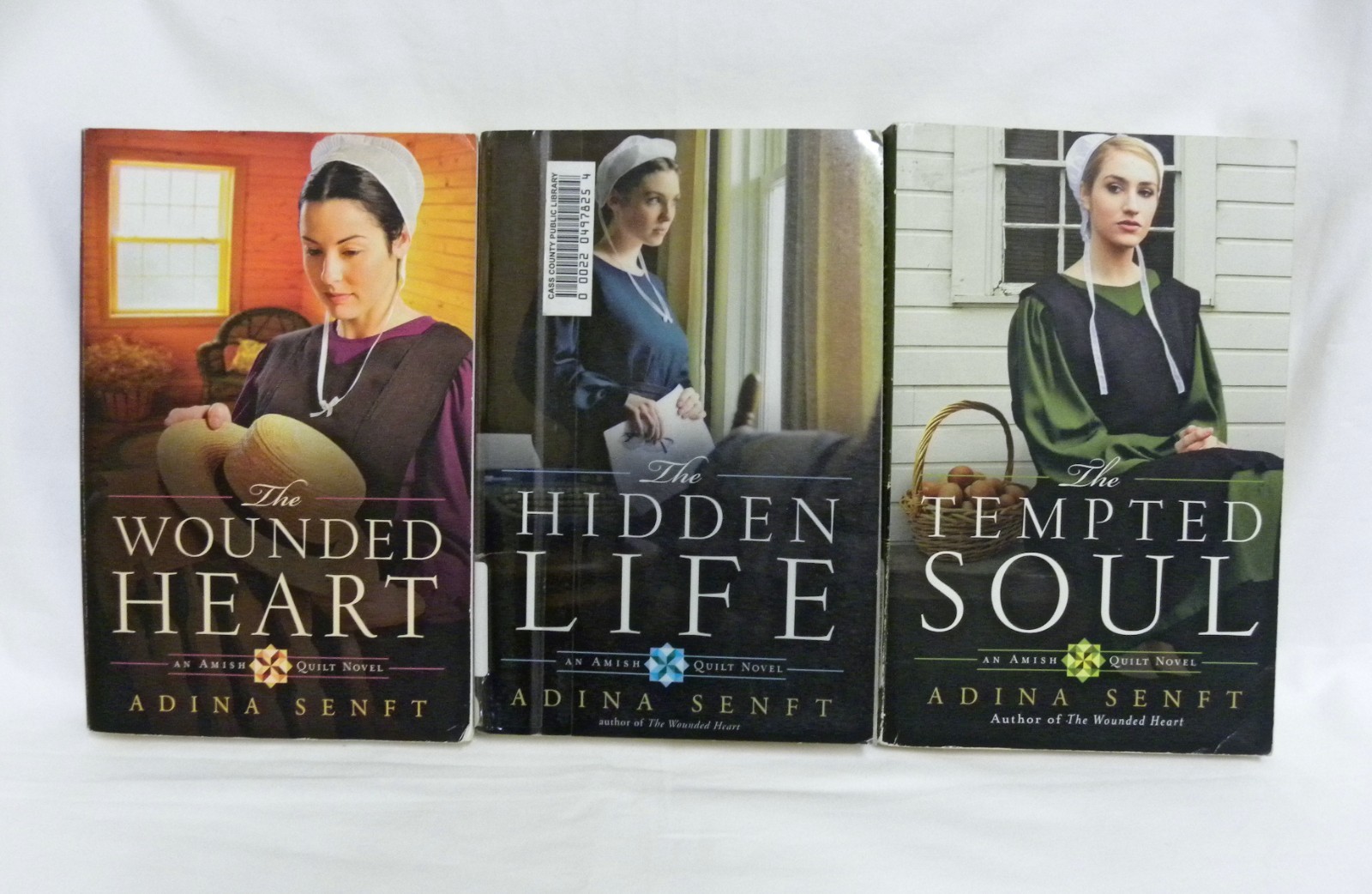 An Amish Quilt Novel Complete Amish 3 Book Series Adina Senft