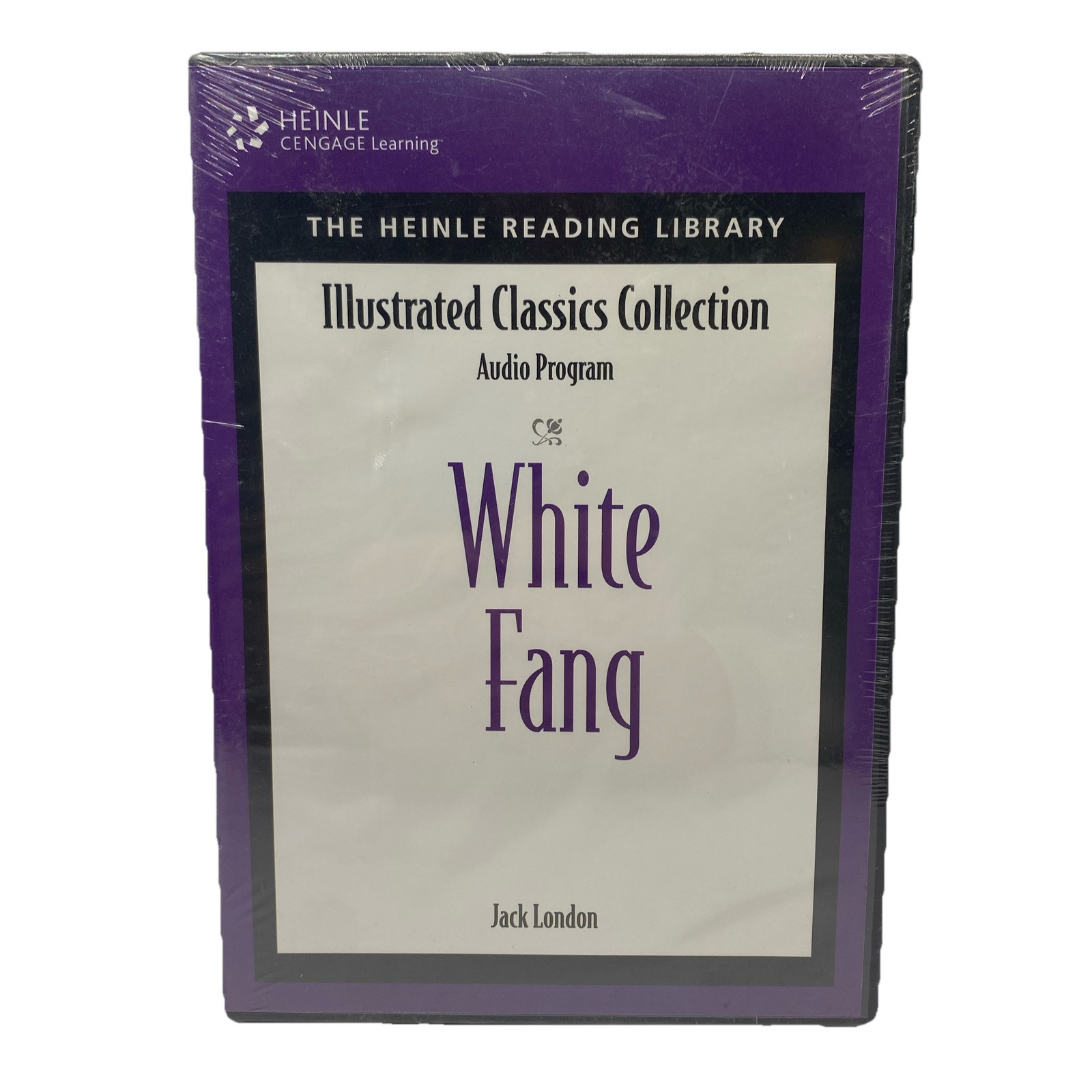 White Fang • CD Audiobook by Jack London • Heinle Cengage Learning •New Sealed