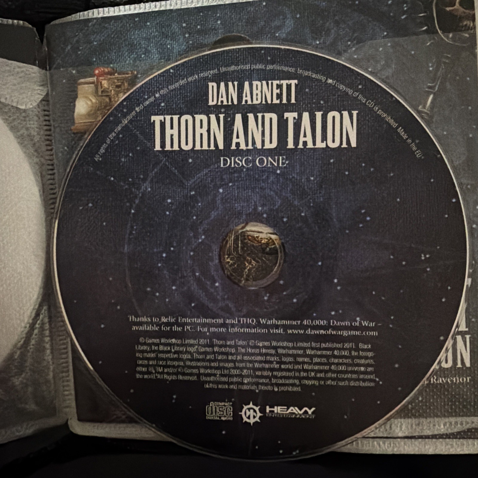 Thorn and Talon Warhammer 40k Black Library AudioBook cd Brand new Free ship