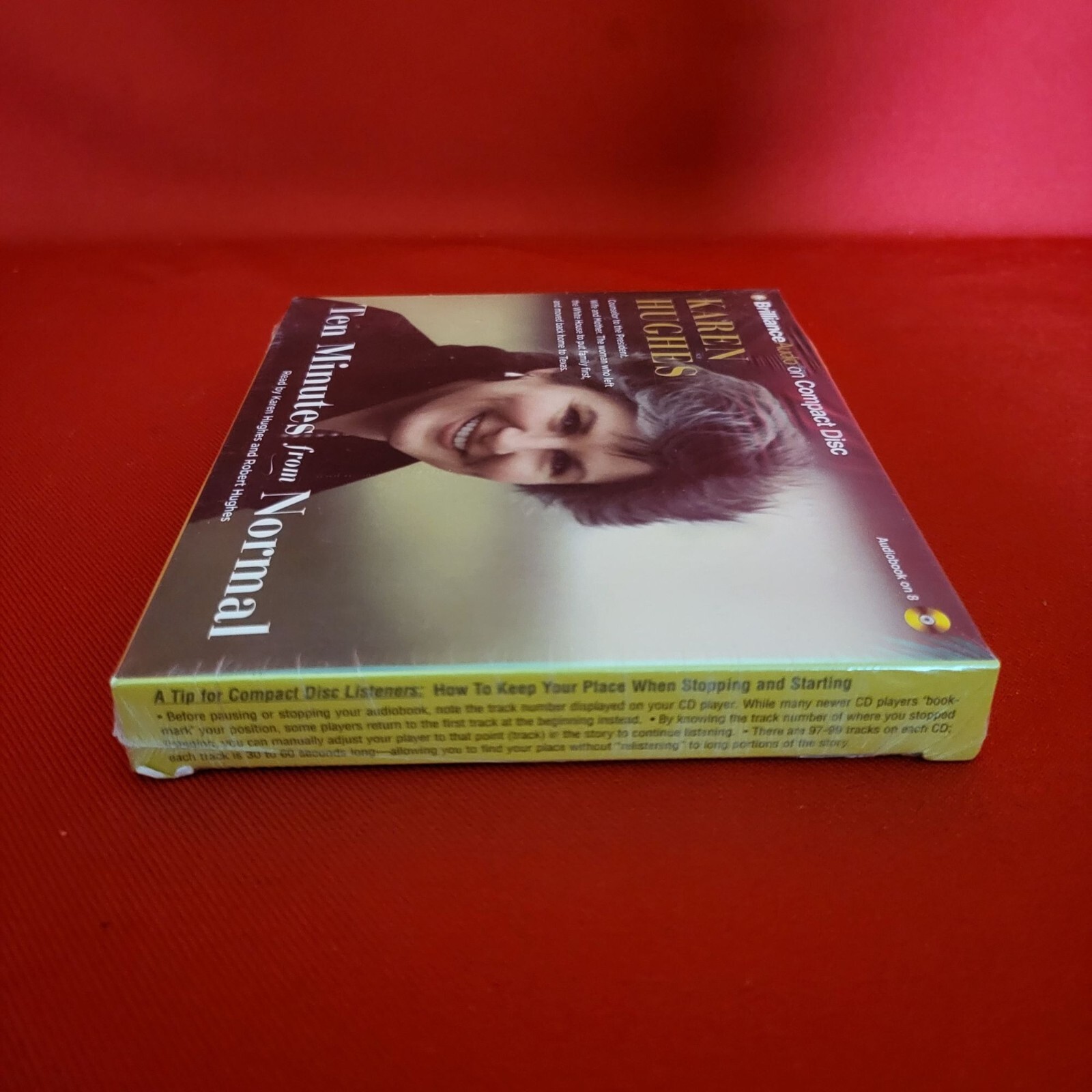 Audiobook Karen Hughes Ten Minutes from Normal 8 CDs Sealed