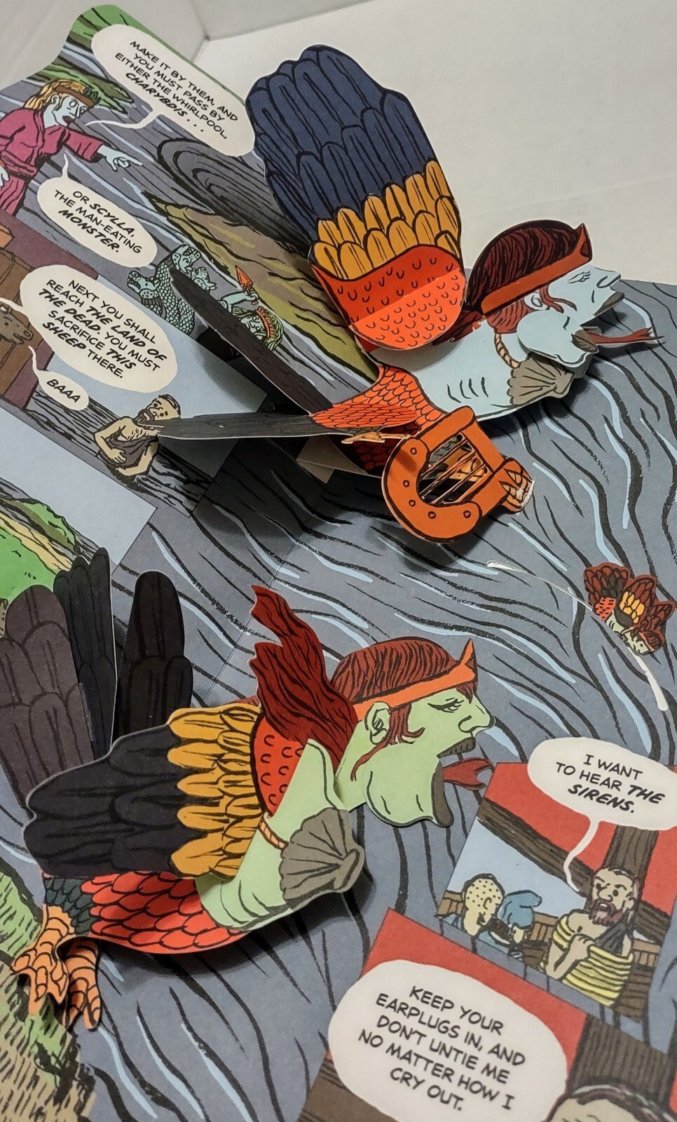 THE ODYSSEY: A POP-UP BOOK By Sam Ita FIRST EDITION 2011 *RARE!