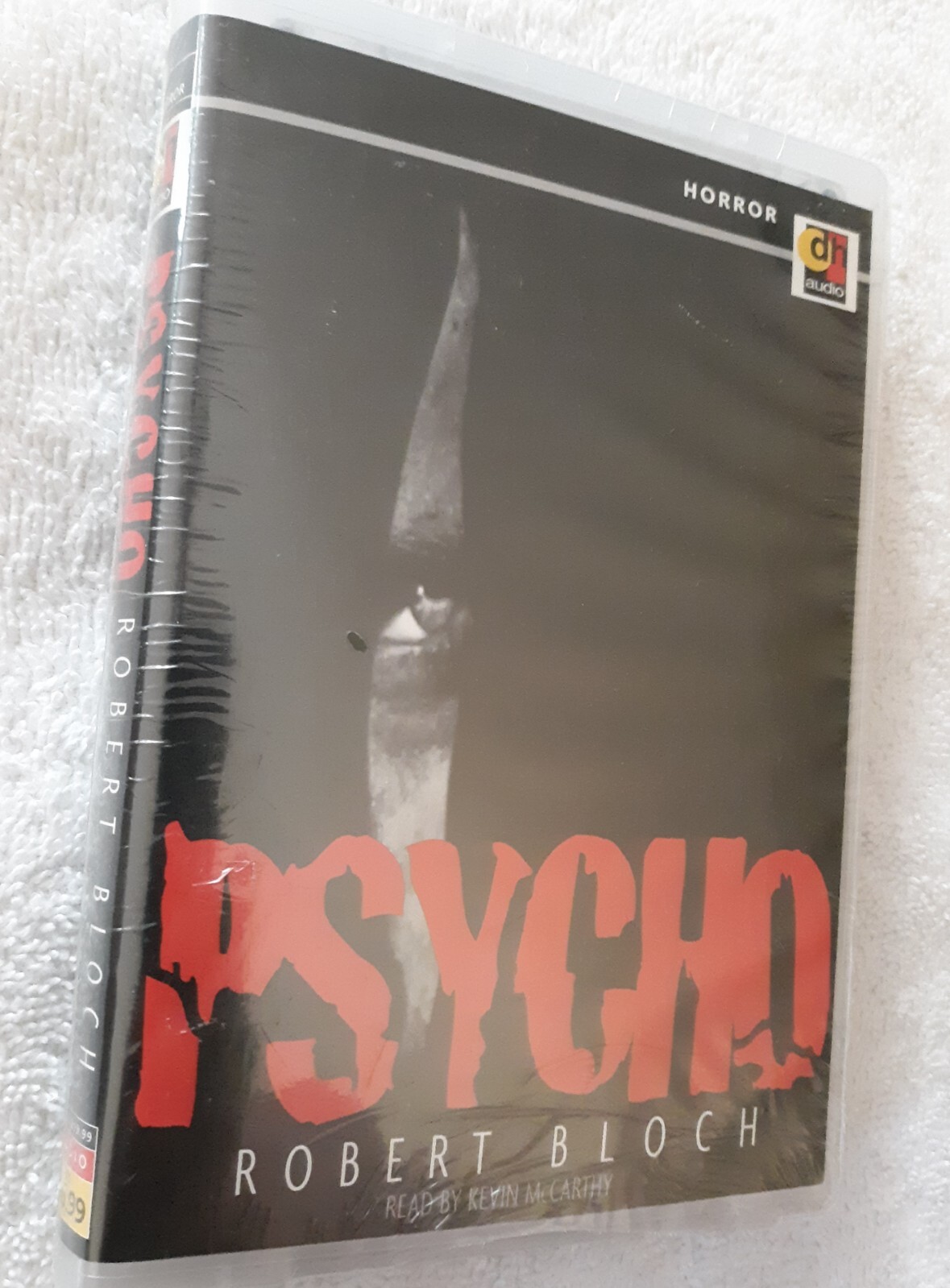 Psycho by Robert Bloch Audio Cassettes DH Audio Read By Kevin McCarthy SEALED