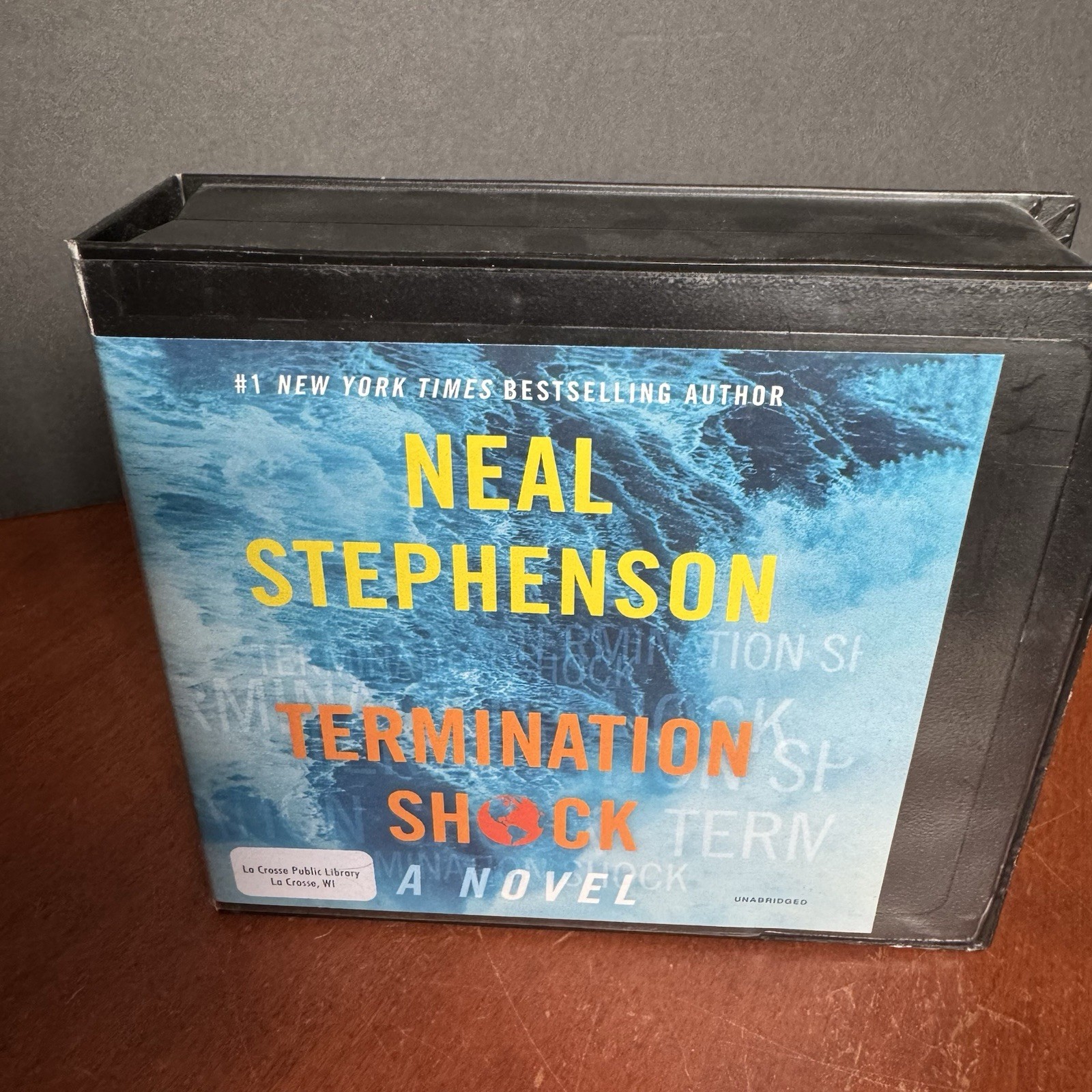 Termination Shock Audio Book CD Neal Stephenson Sci-Fi Technological Thriller