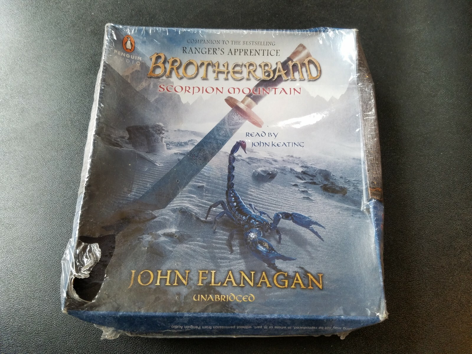 Brotherband Scorpion Mountain by John Flanagan (2014, Compact Disc, Unabridged)
