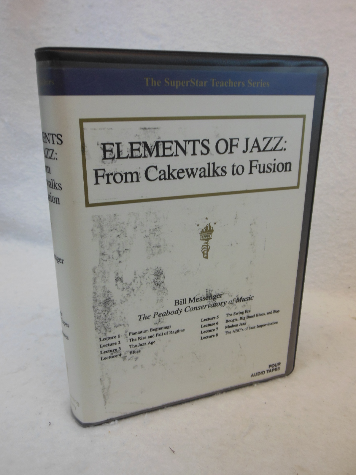 The Teaching Company ELEMENTS OF JAZZ: FROM CAKEWALKS TO FUSION 4 Audio Tape Set