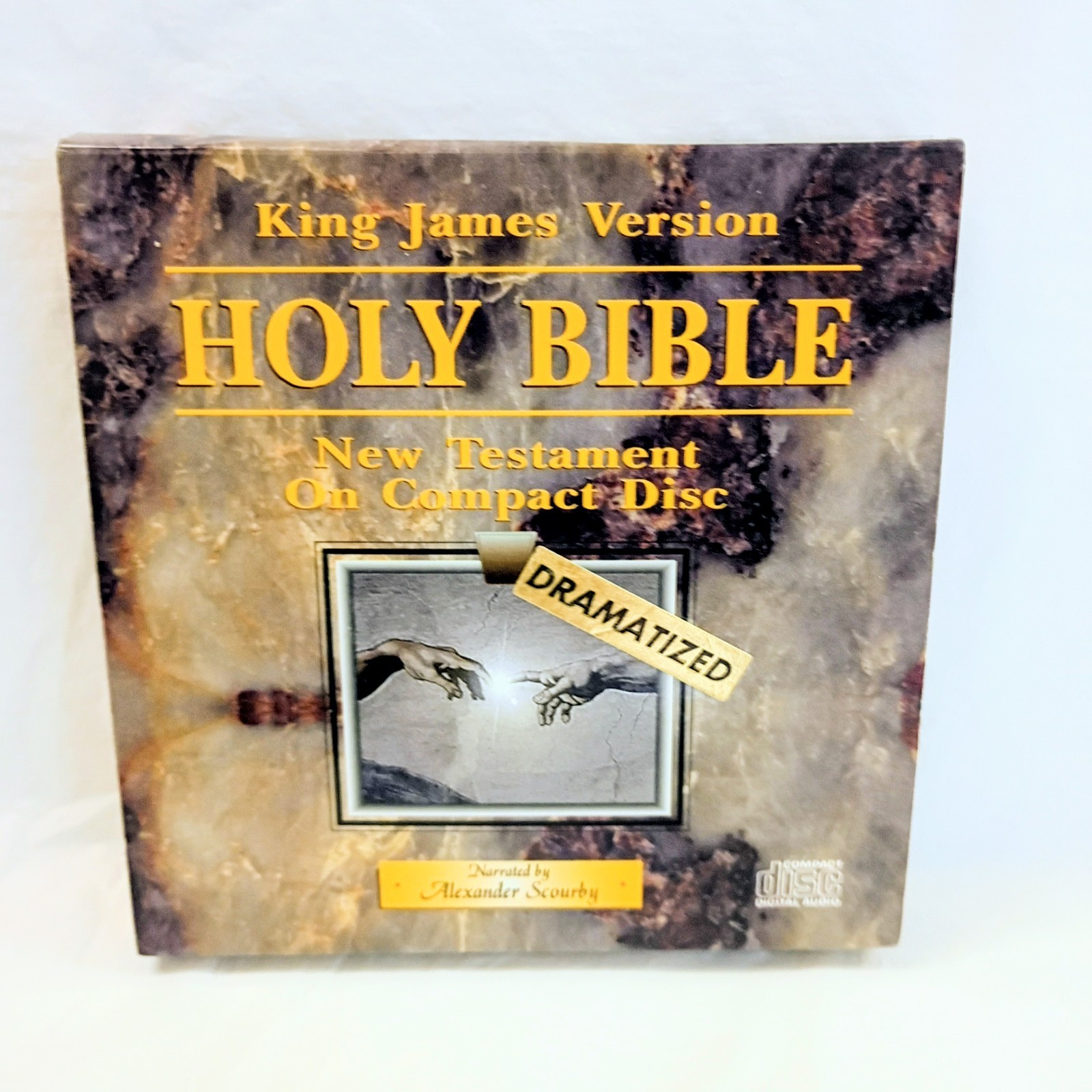 King James Version Holy Bible New Testament Audiobook (CD, 2004, 16 Disc)