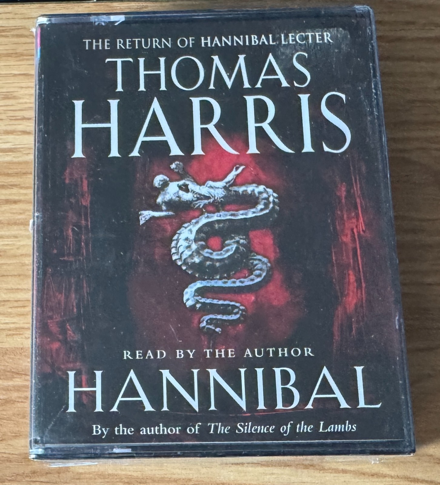 AUDIO BOOK Thomas Harris HANNIBAL read by the author on 4 x cass NEW / SEALED