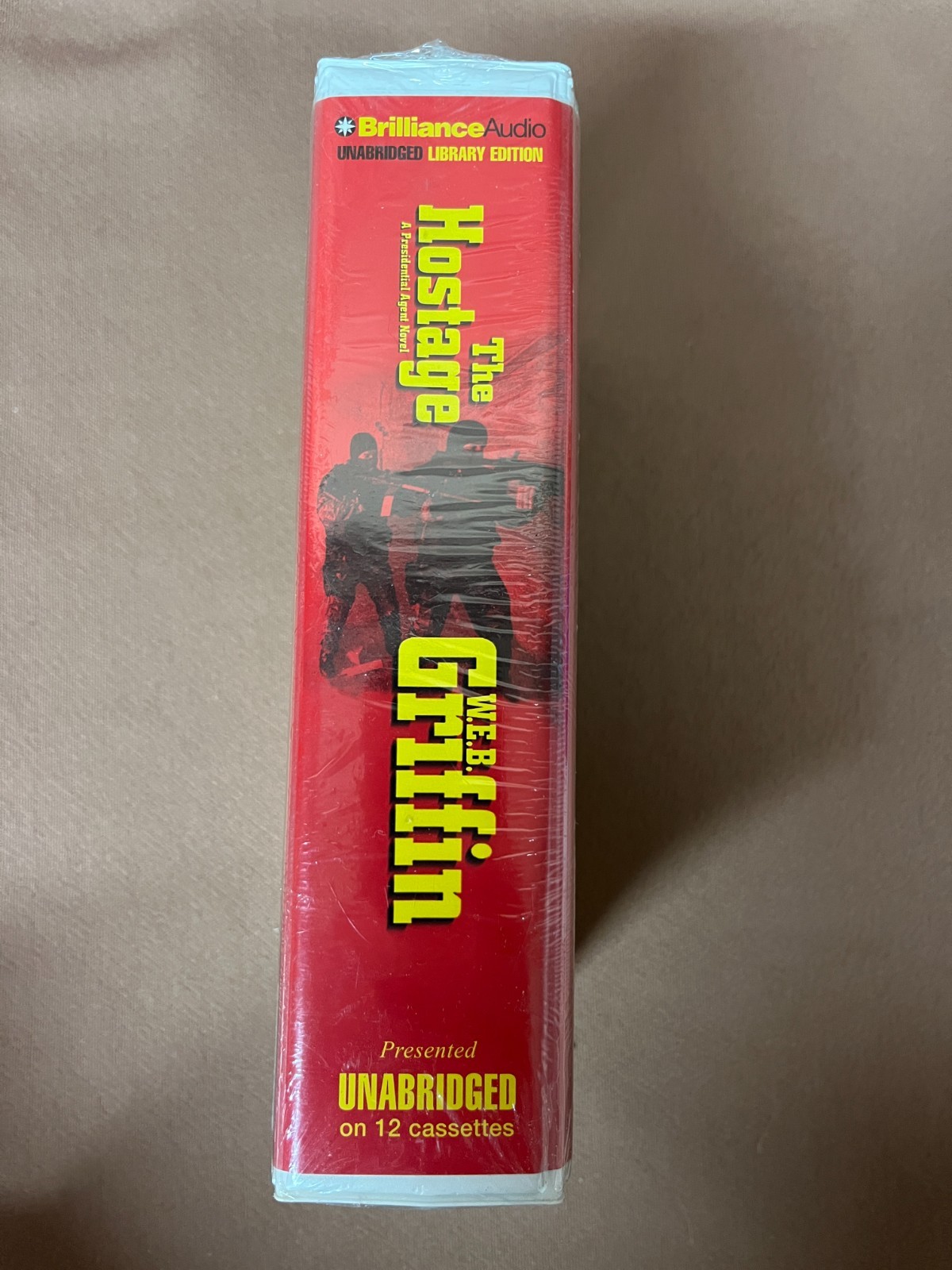 The Hostage WEB Griffin Audio Book 12 Tapes — New Factory Sealed