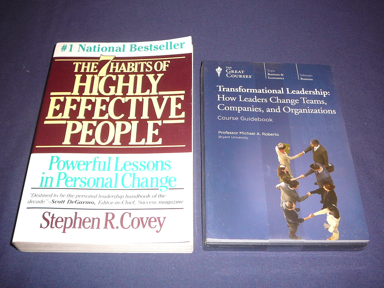 Great Courses CDs : TRANSFORMATIONAL LEADERSHIP new + BONUS