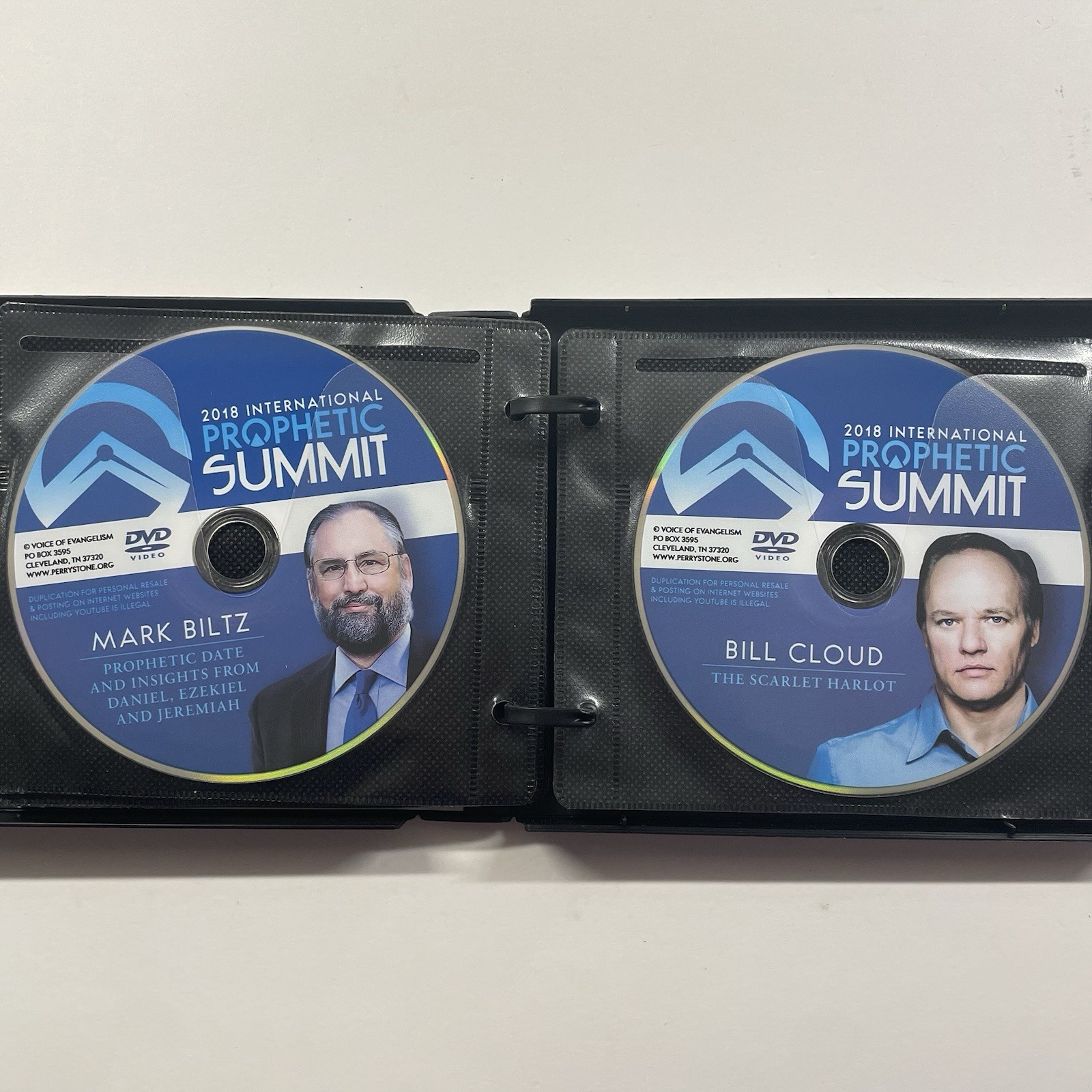 2018 Edition International Prophetic Summit 11 Disc DVD Set Perry Stone Preacher