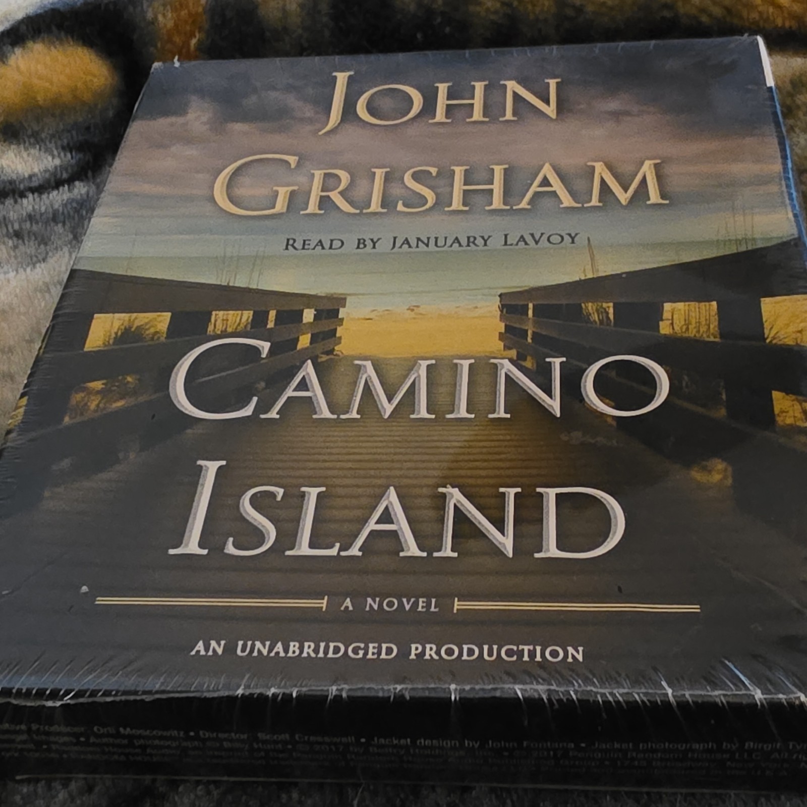 John Grisham Camino Island Unabridged Audio CD Box Set January LaVoy RH Audio
