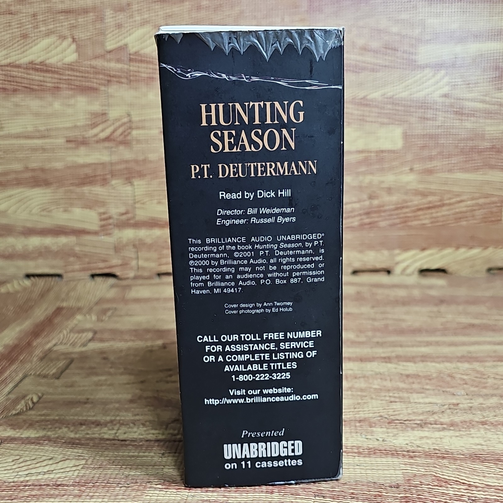 Brilliance Audio Hunting Season P.T. Deutermann Unabridged 17hr Cassettes