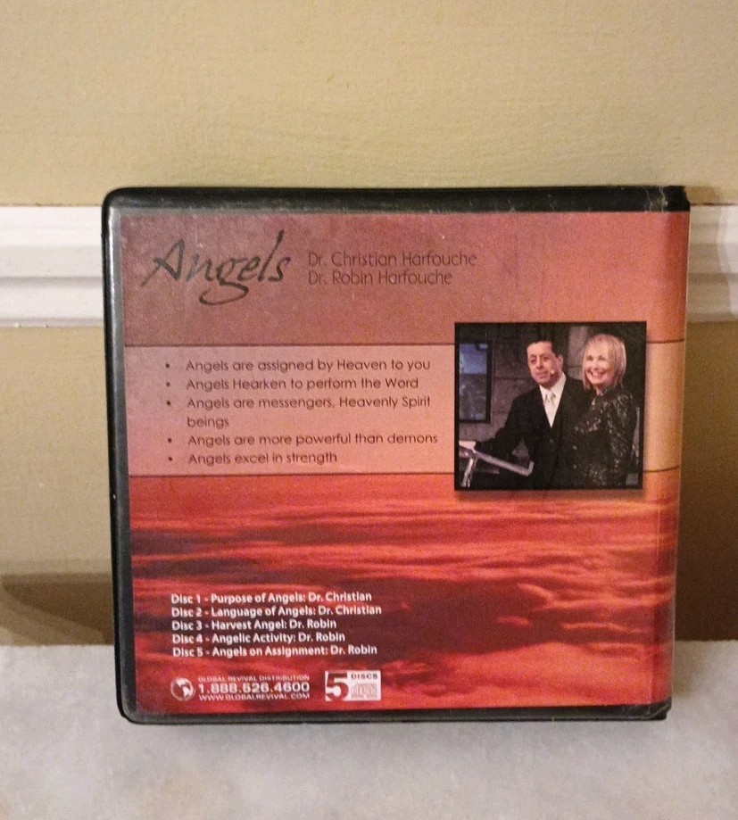 Angels Dr. Christian Harfouche Dr. Robin Harfouche 5 CDs Set