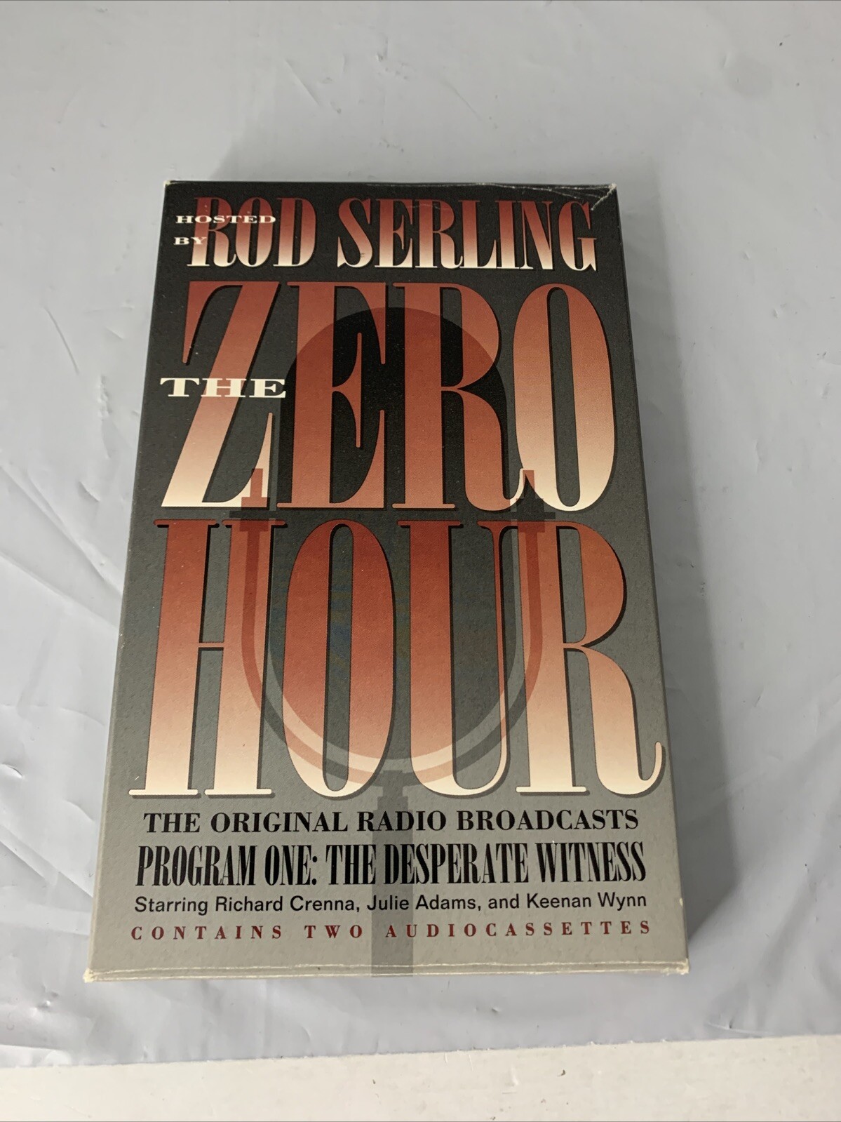 The Zero Hour Prog. 2 : Face of the Foe by Rod Serling (1996, Audio Cassette,…