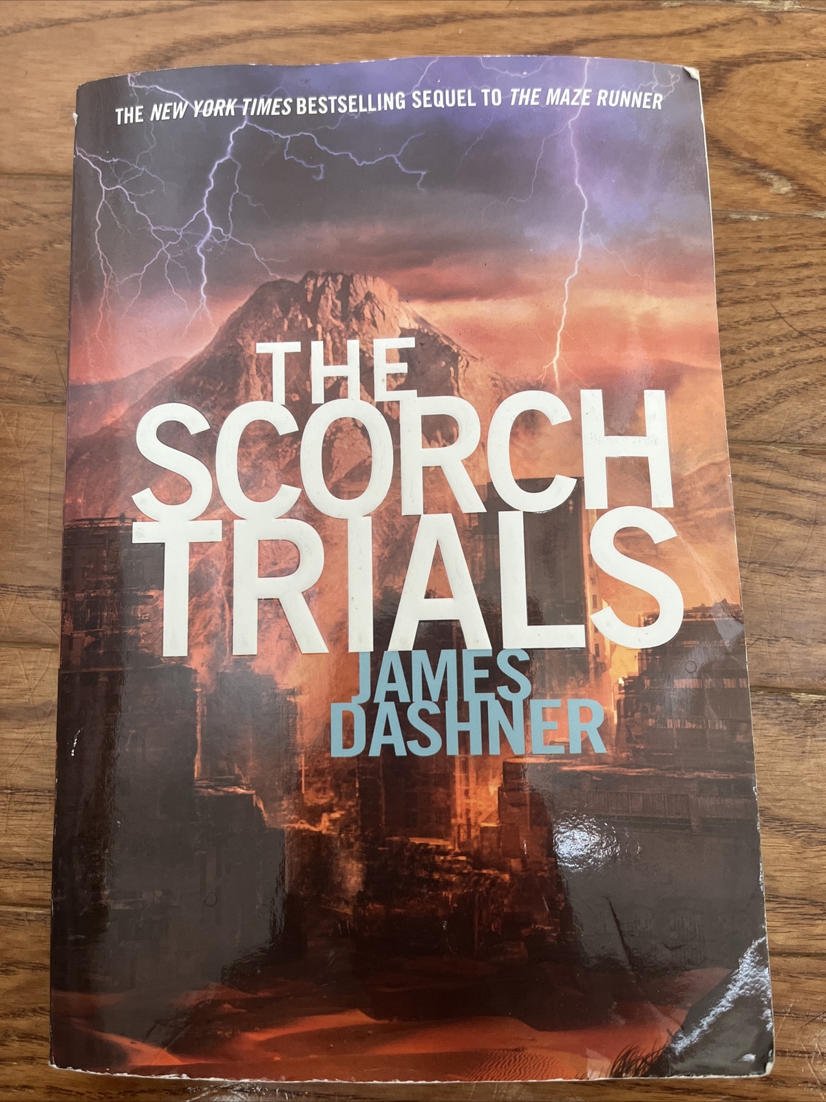 The Scorch Trials (Maze Runner, Book 2) — Paperback By Dashner, James — GOOD