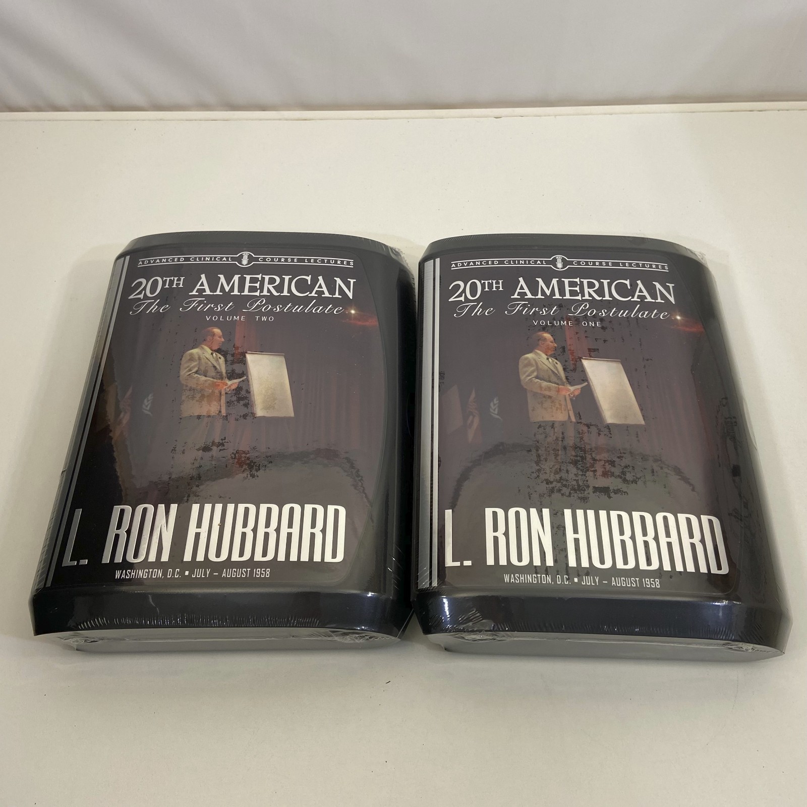 20th American ACC Lectures The First Postulate L Ron Hubbard 2 CD Sets SEALED