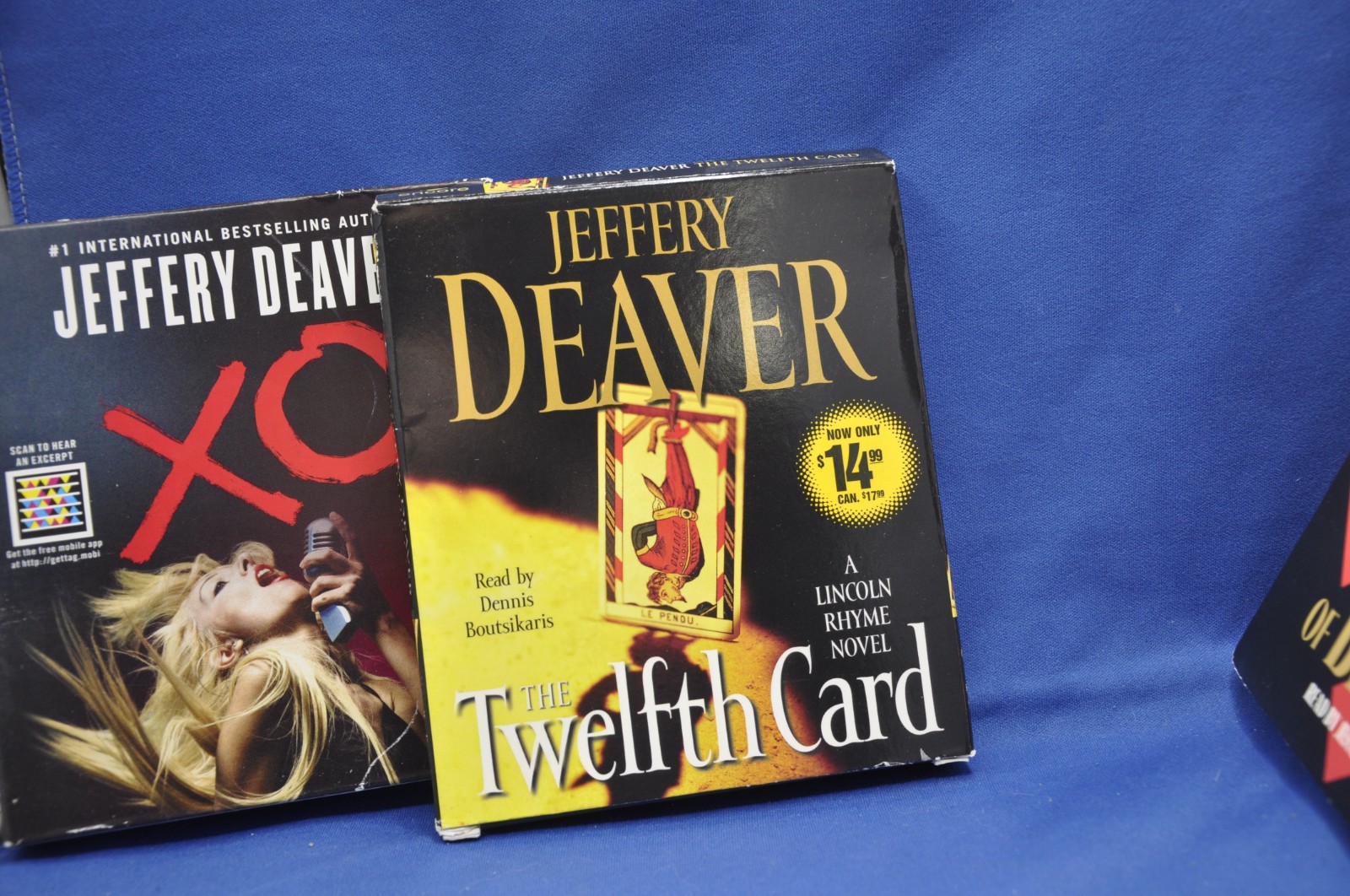 Three Jeffery Deaver CD Audiobooks