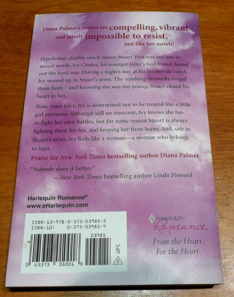 Winter Roses by Diana Palmer (2007) VG Gently Read a Long Tall Texan Story