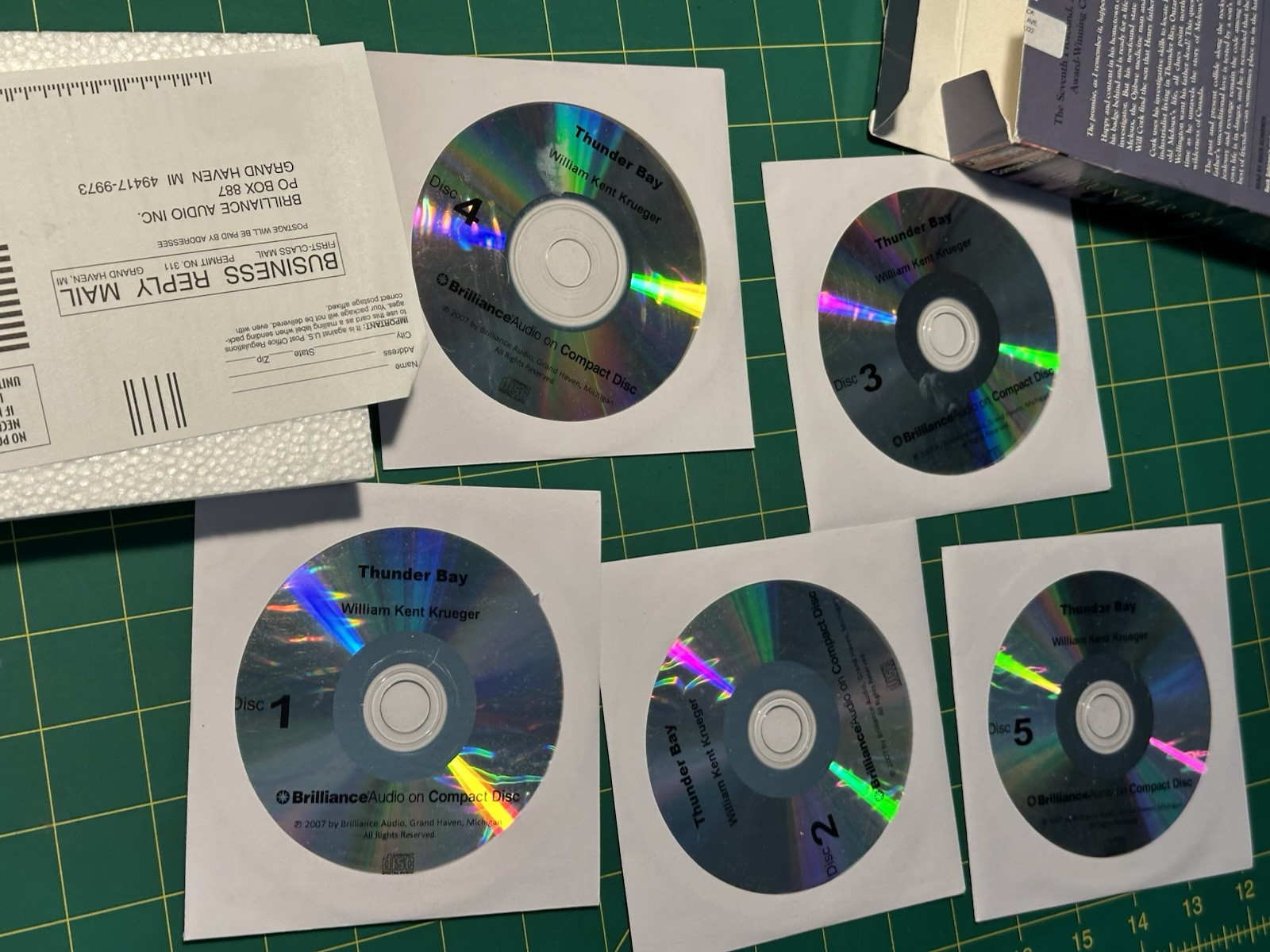 Cork o’Connor Ser.: Thunder Bay by William Kent Krueger (2016, Compact Disc,…