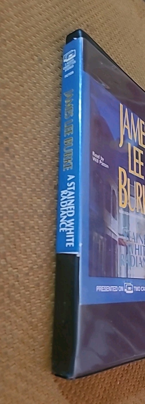 James Lee Burke — A Stained White Radiance (1996 Audio Book on 2 Cassette Tapes