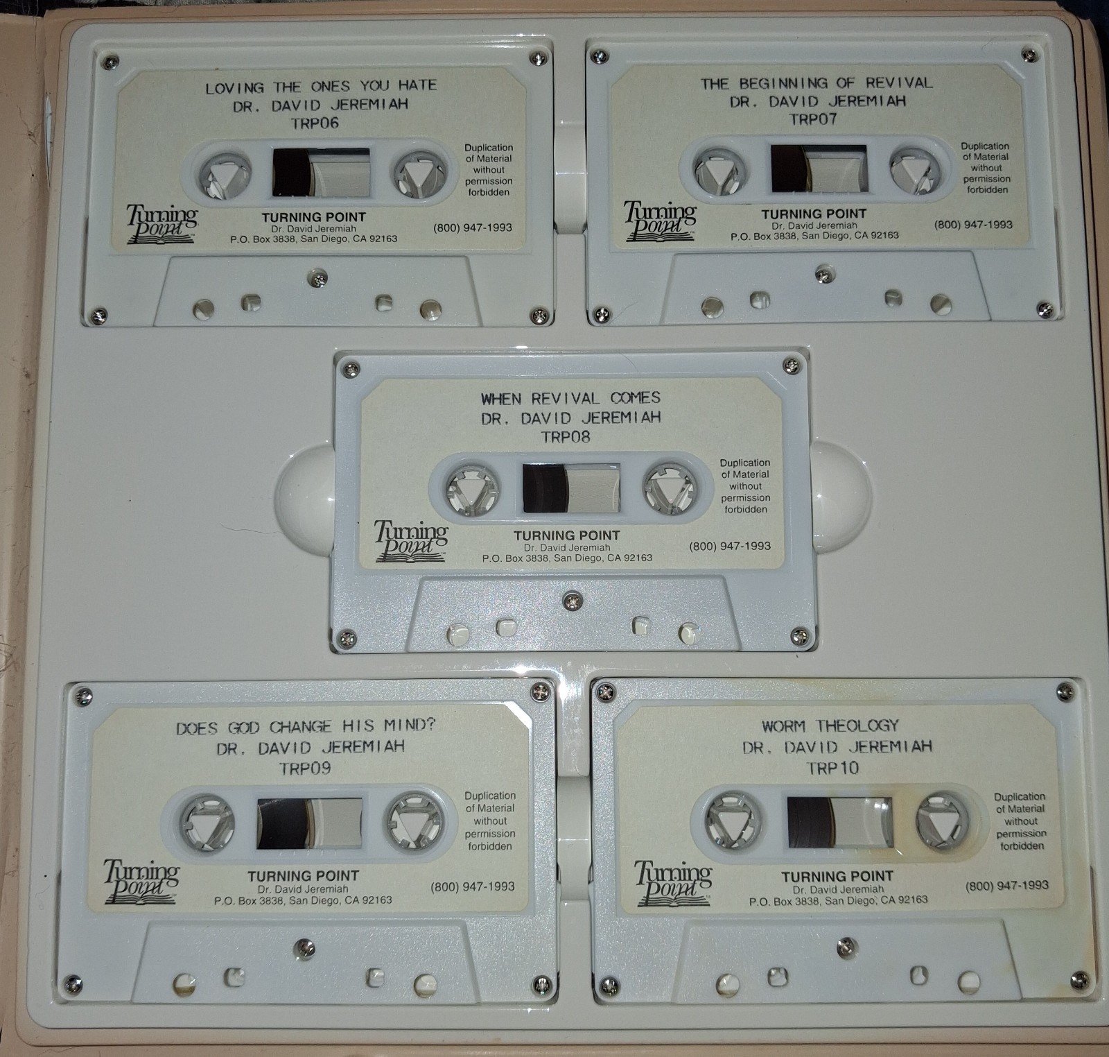 The Runaway Prophet: Jonah, By: Dr. David Jeremiah, 10 Cassette Audio Series