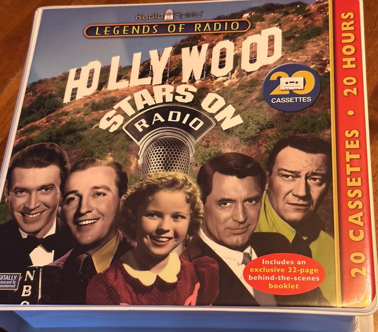 Hollywood Stars on Radio — 20 Cassettes 20 hours Excellent ✨ (No Booklet)
