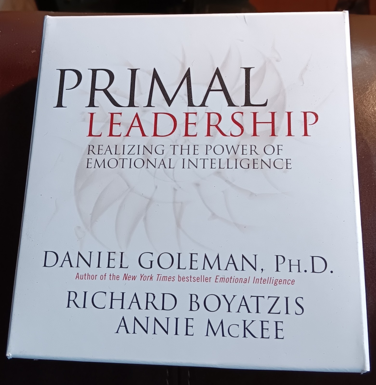 Primal Leadership by Daniel Goleman Ph.D. Unabridged Audio CD Very Good BX 19