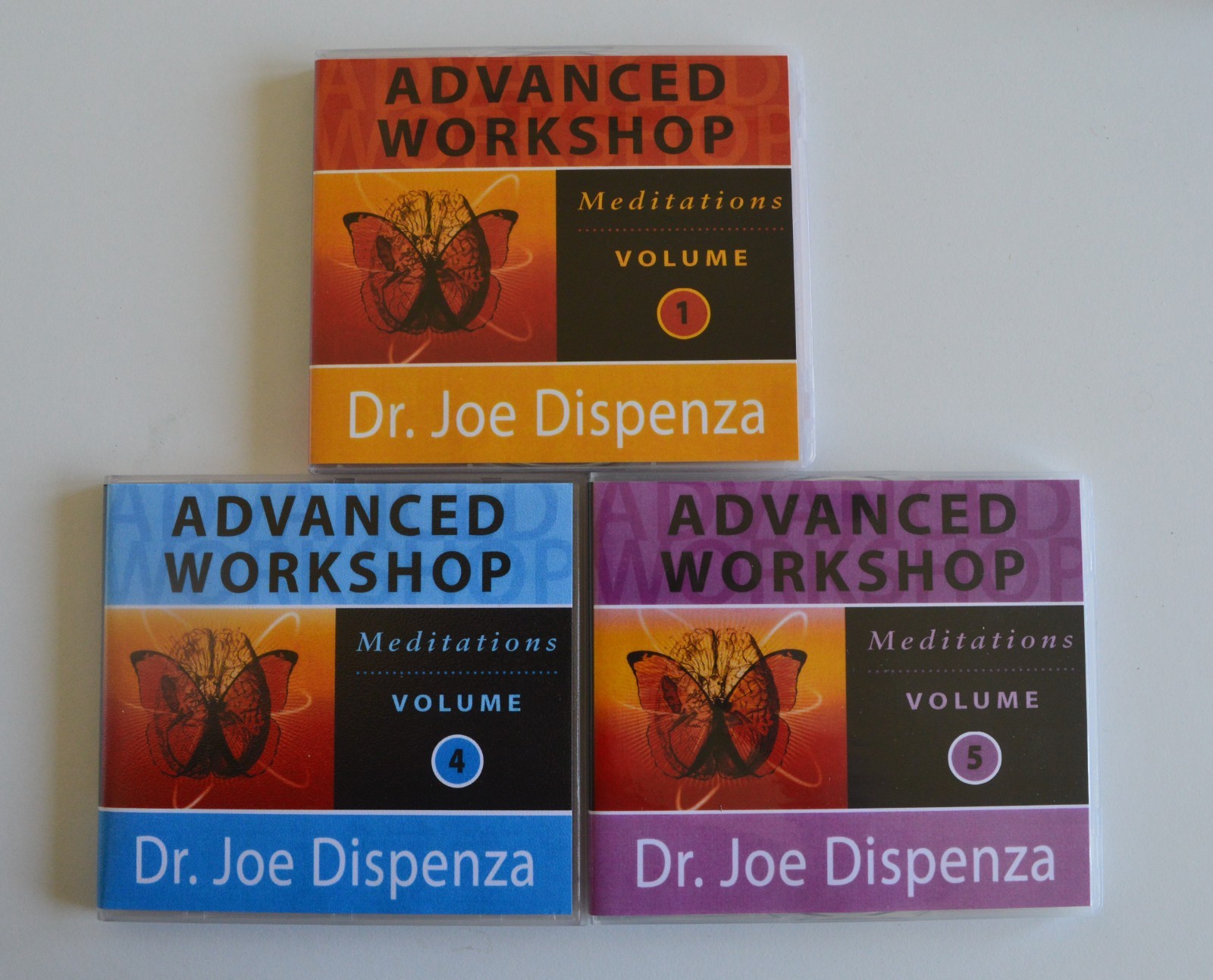 Advanced Workshop Volume # 1, # 4 and # 5 — Meditations — Dr Joe Dispenza — CD
