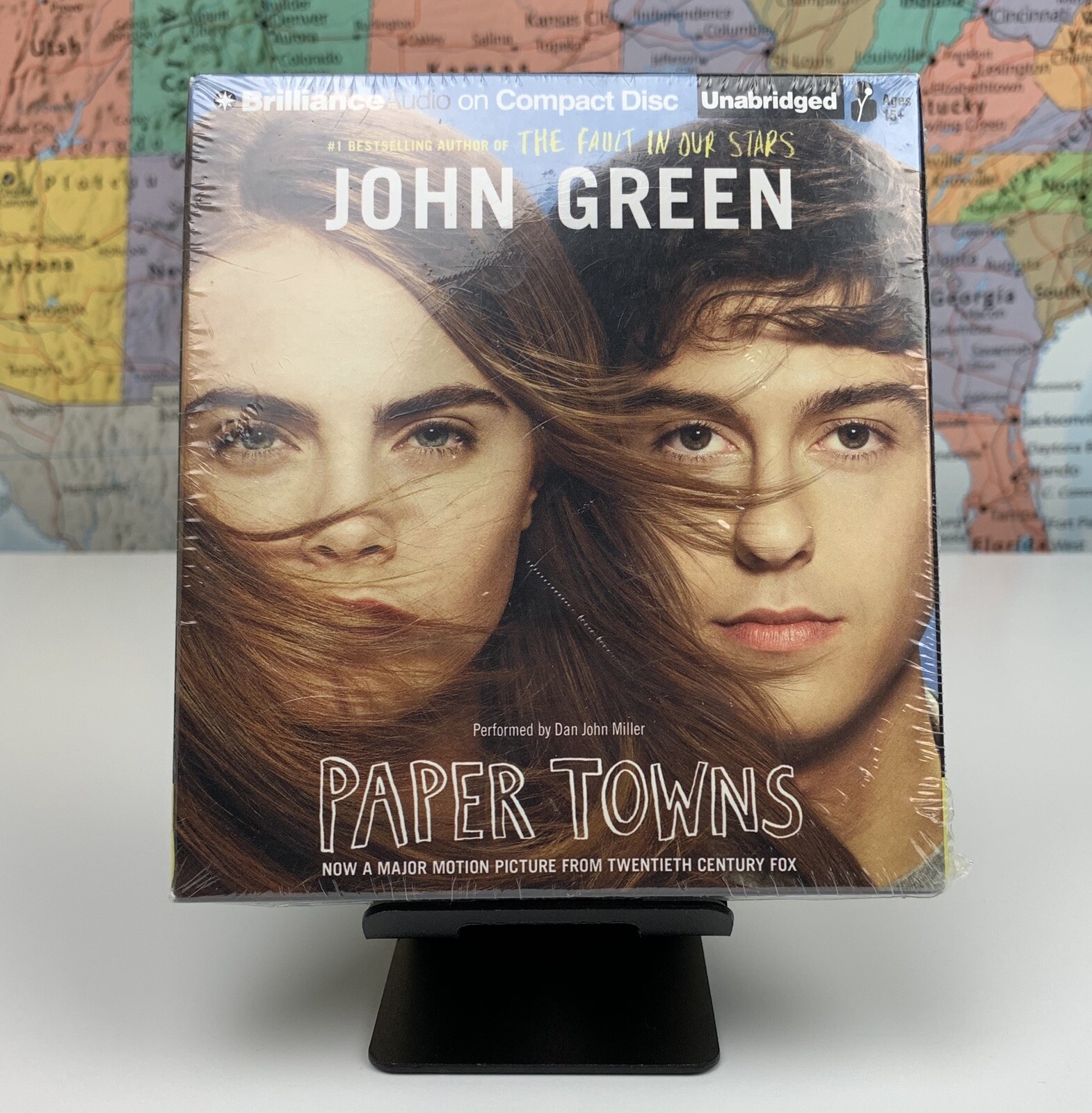 SHIPS SAME DAY Paper Towns by John Green — BRAND NEW AUDIO BOOK Unabridged