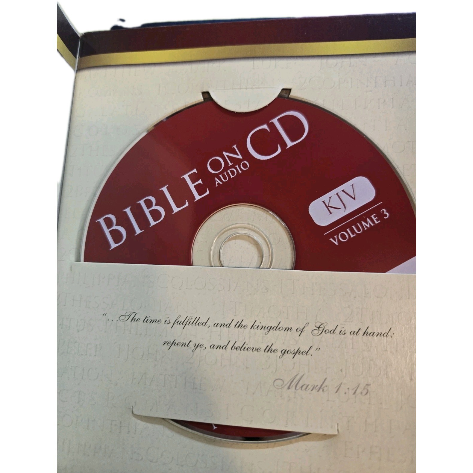 Bible On CD KJV Vol 1,2,3,5
