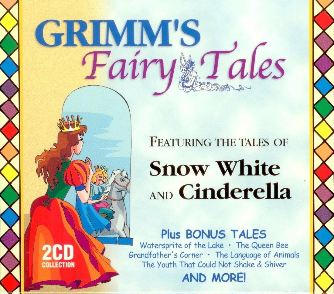 grimm’s fairy tales snow white and Cinderella, The Queen Bee, Wolf ,Animals CD