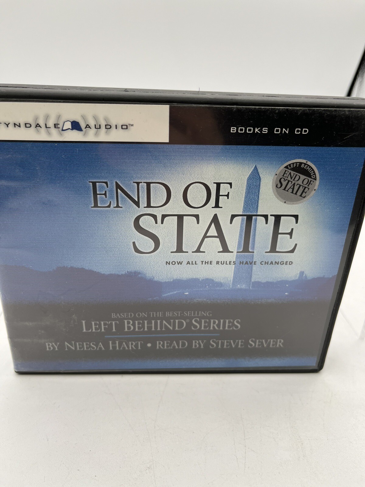 Left Behind Political Ser.: End of State by Neesa Hart (2004, CD Audiobook) 8 CD