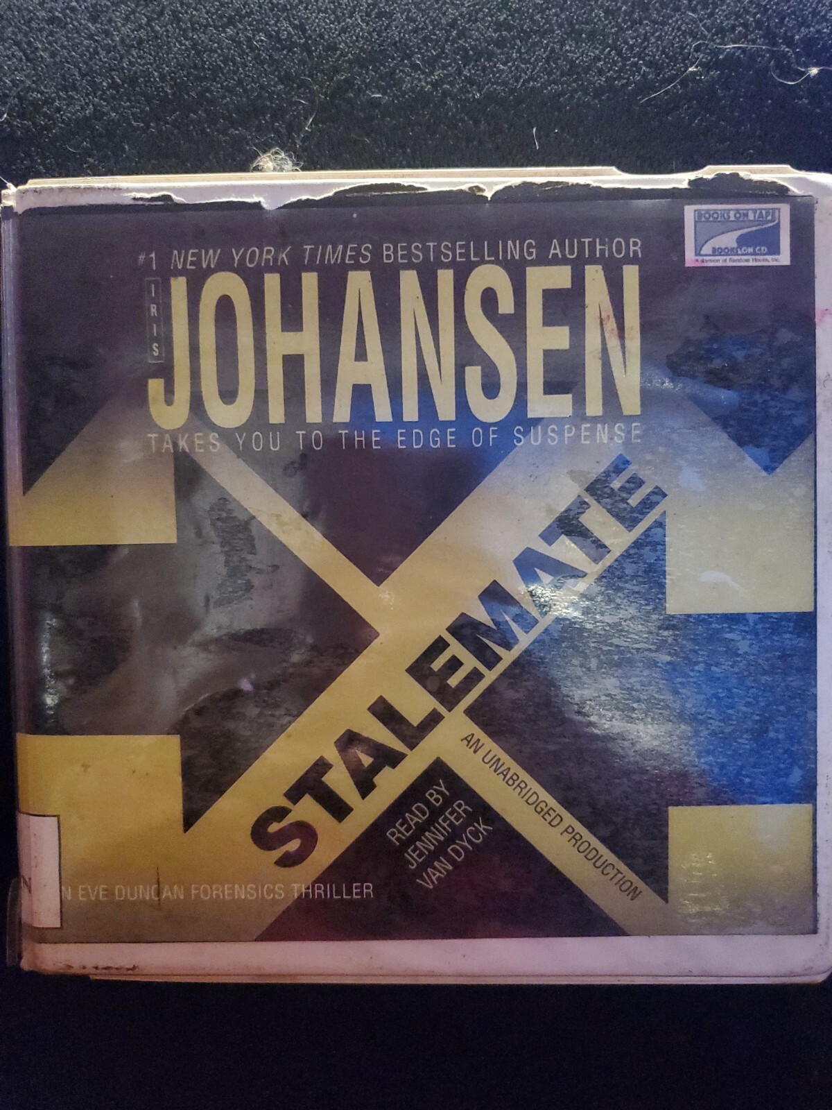 Shelf203 Audiobook~Stalemate- Iris Johansen- Unabridged- 8 Discs