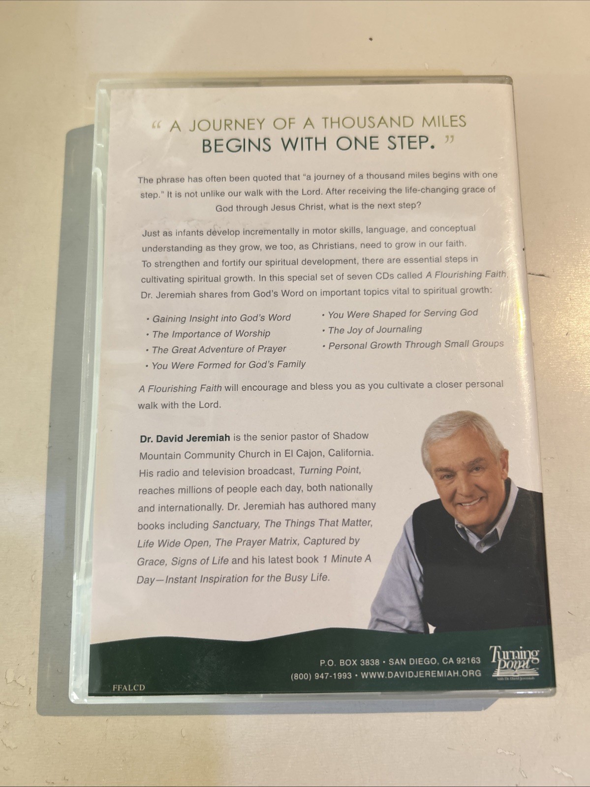 A Flourishing Faith: Cultivating Personal & Spiritual Growth CDs- David Jeremiah