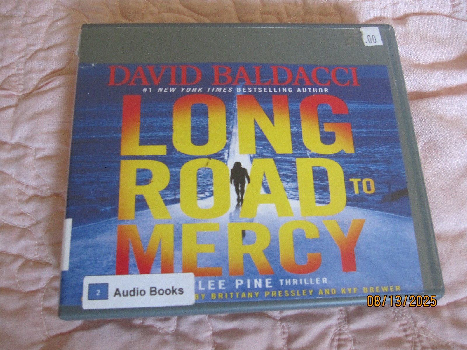 Book on CD, David Balcacci, LONG ROAD TO MERCY, 9 cd’S 11 hrs